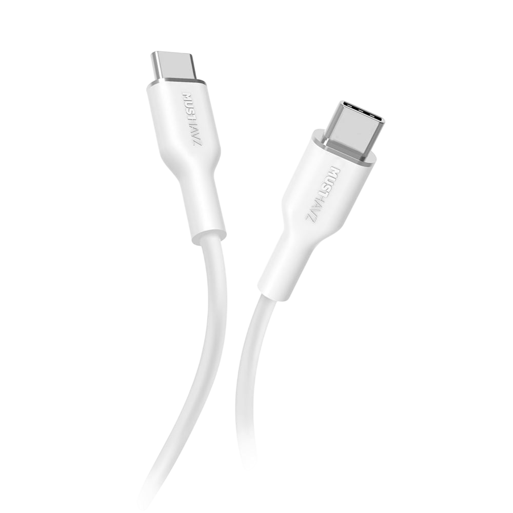 Câble USB-C vers USB-C Soft Silicone - 100W - 1,2 Mètre