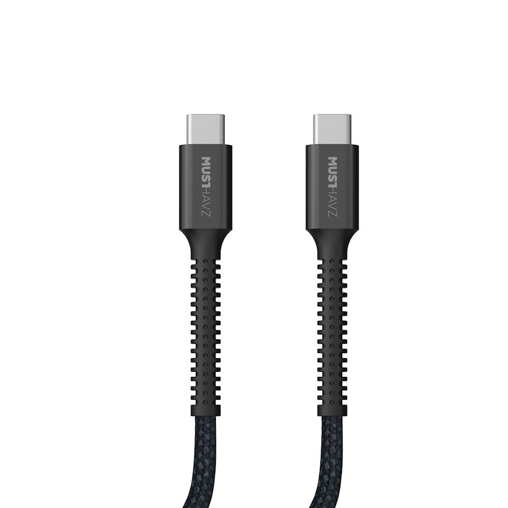Câble USB-C vers USB-C Incassable en Kevlar® - 1,0 Mètre