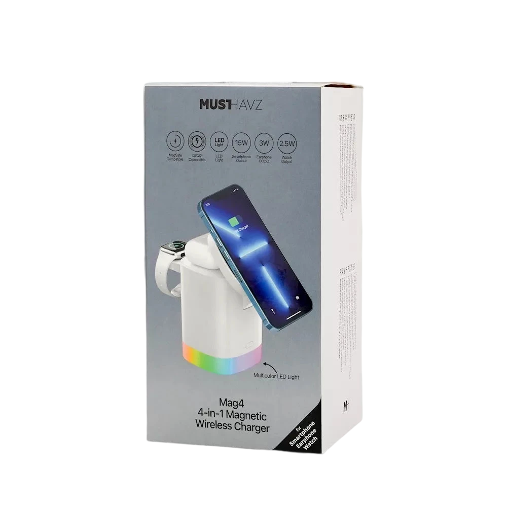 Mag4 - Chargeur Sans Fil Magnétique MagSafe - Ultra-Slim