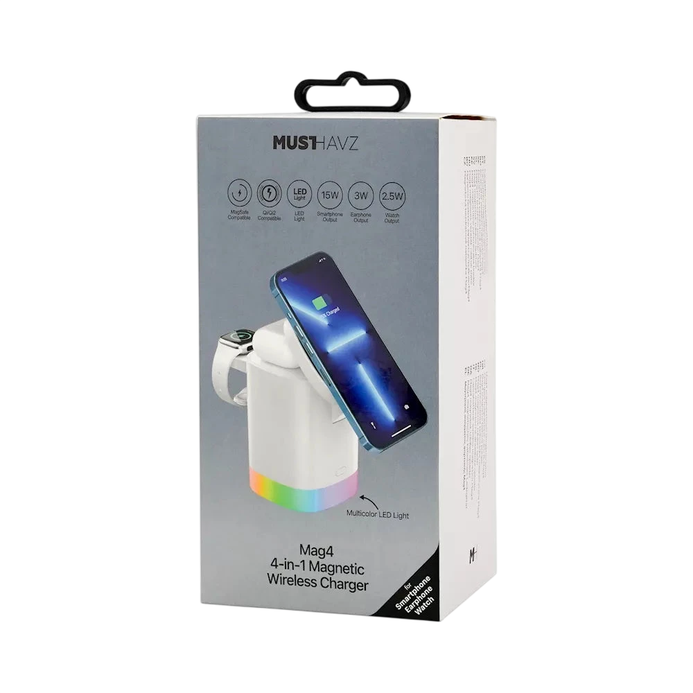 Mag4 - Chargeur Sans Fil Magnétique MagSafe - Ultra-Slim