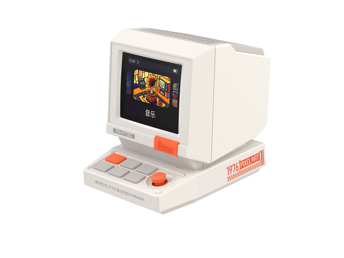 Enceinte Bluetooth rétro et écran Pixel Art compacte Divoom MiniToo