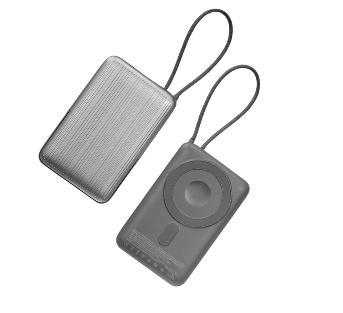MagSafe Powerbank - Batterie Externe Magnétique 10 000 mAh avec Support Intégré