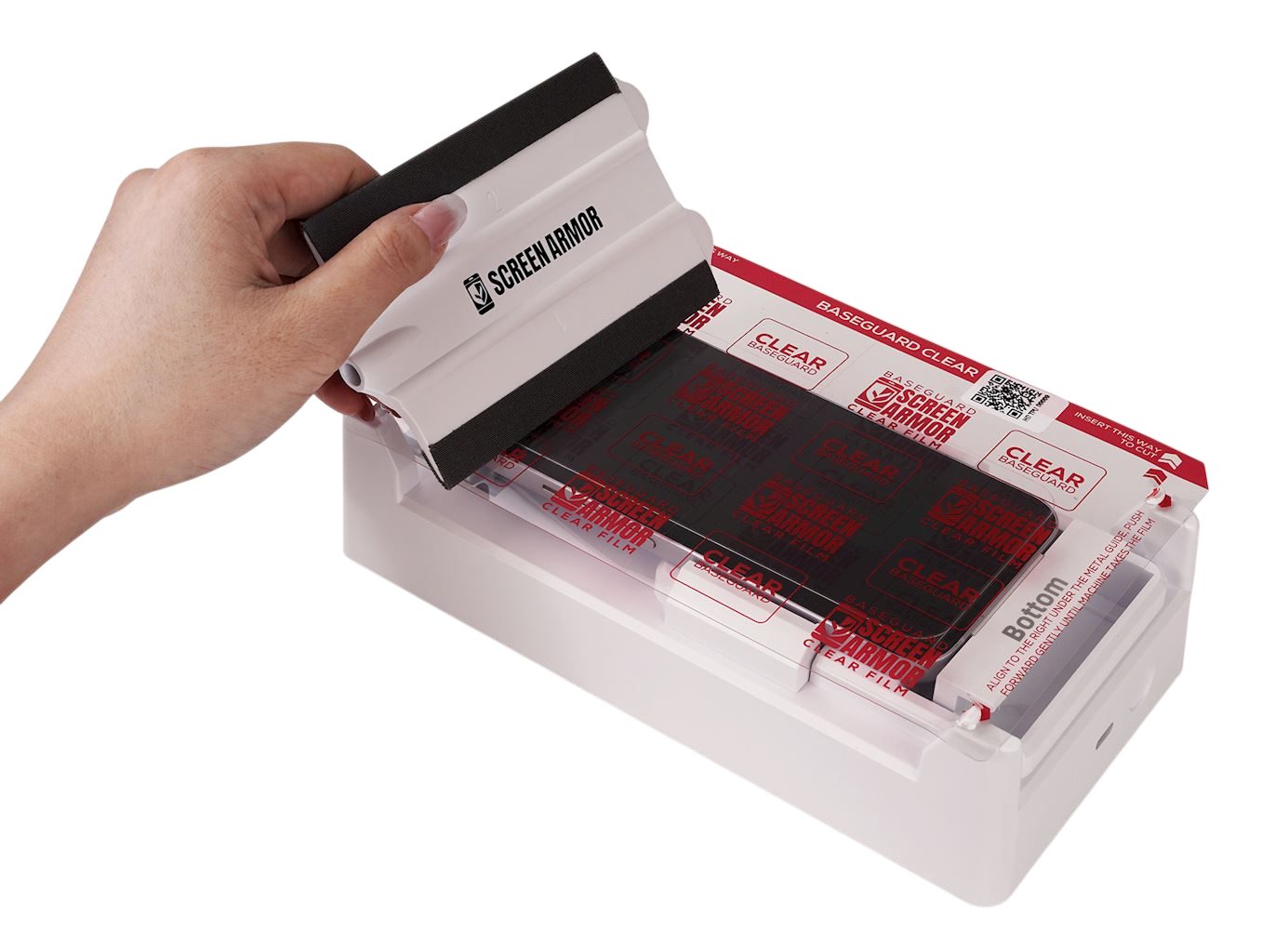 ScreenArmor BaseGuard Clear - Snap Fit (50 pcs)