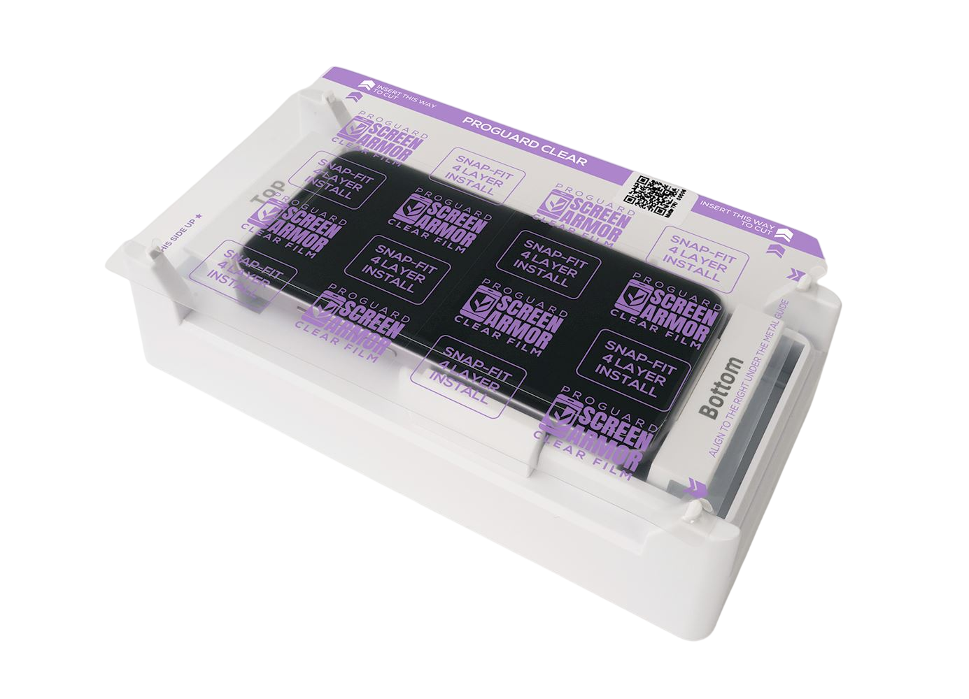 ScreenArmor ProGuard Clear (25 pcs) - Snap Fit