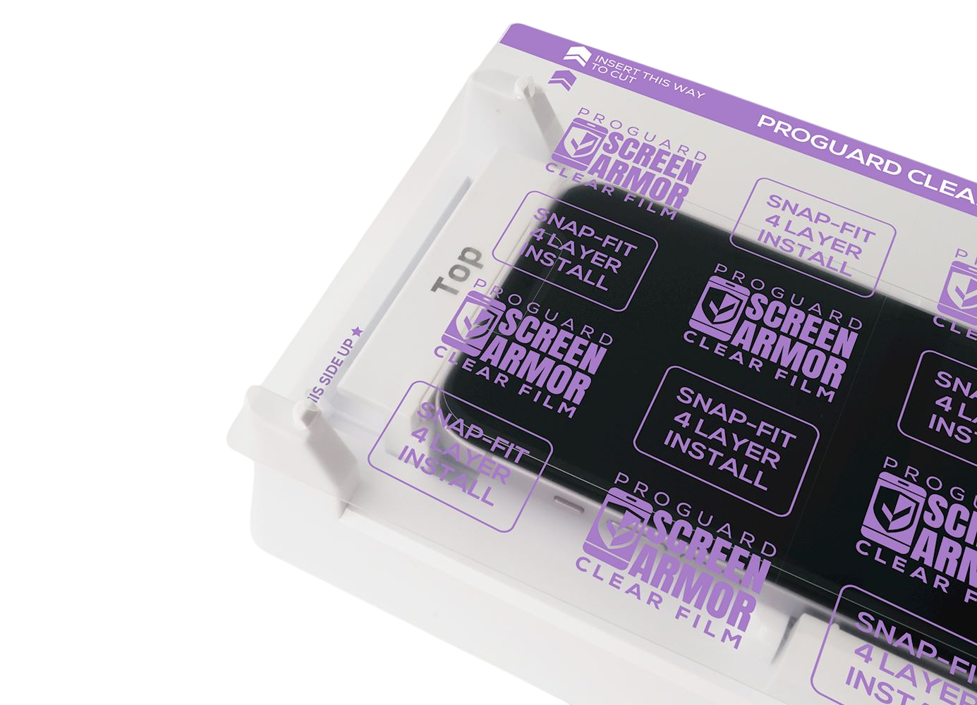 ScreenArmor ProGuard Clear (25 pcs) - Snap Fit