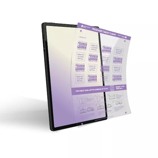 ScreenArmor ProGuard Clear 13" (10 pcs) - Snap Fit