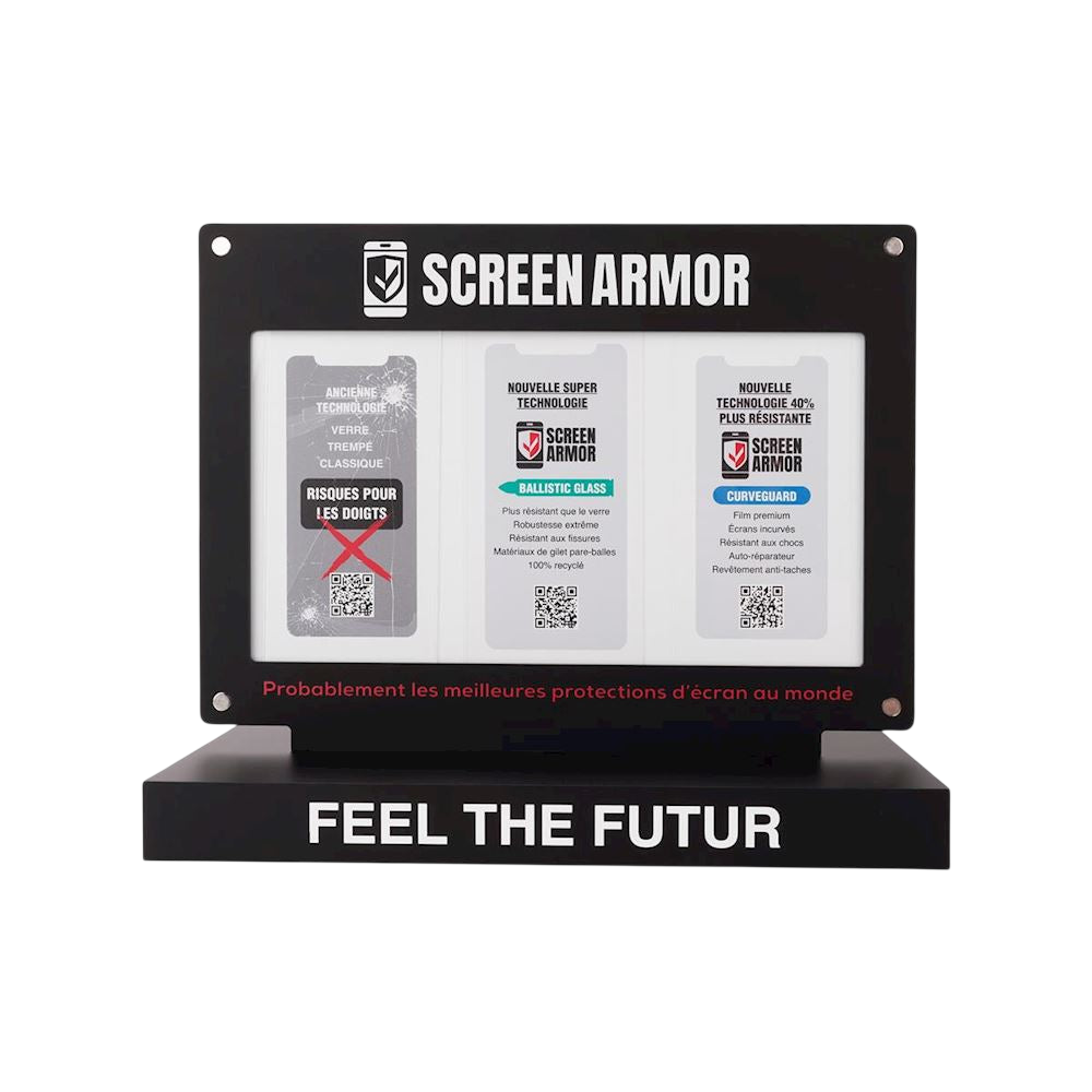 ScreenAmor "Feel the Futur" Display