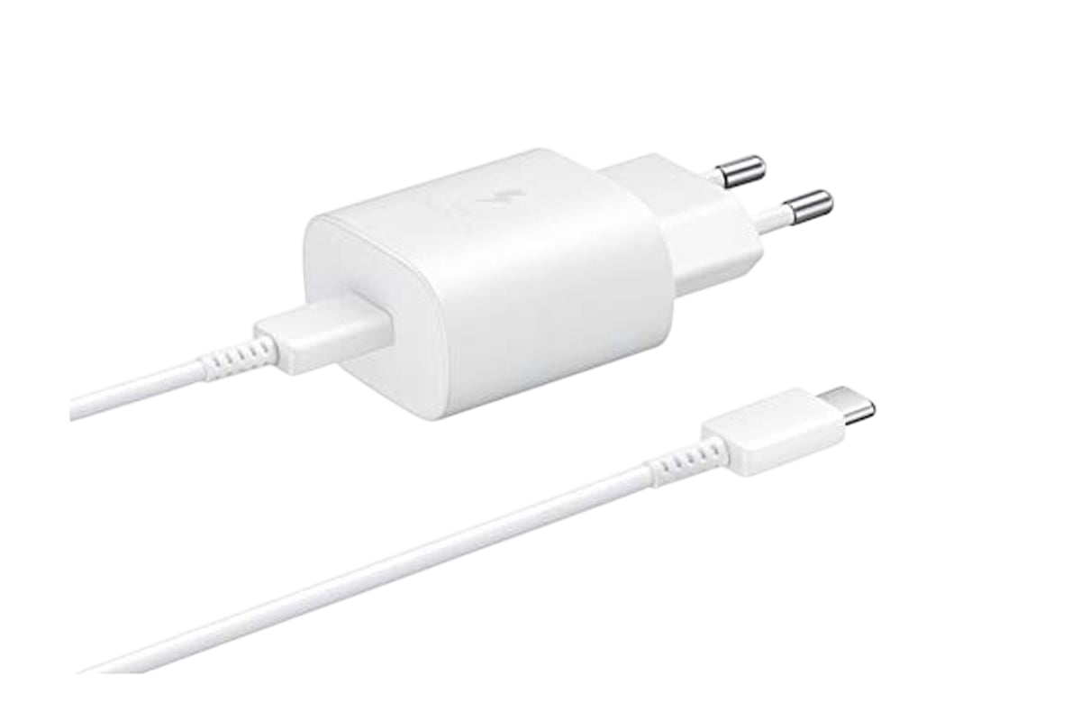 Kit de Charge Samsung 25W – Chargeur Secteur + Câble USB-C (1 m) – Version Bulk