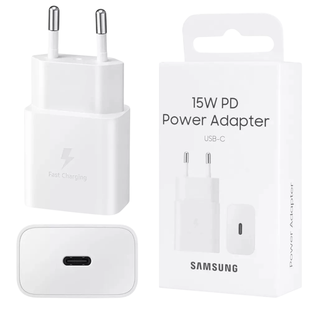 Chargeur Secteur Samsung 15W – Charge Rapide (USB-C)