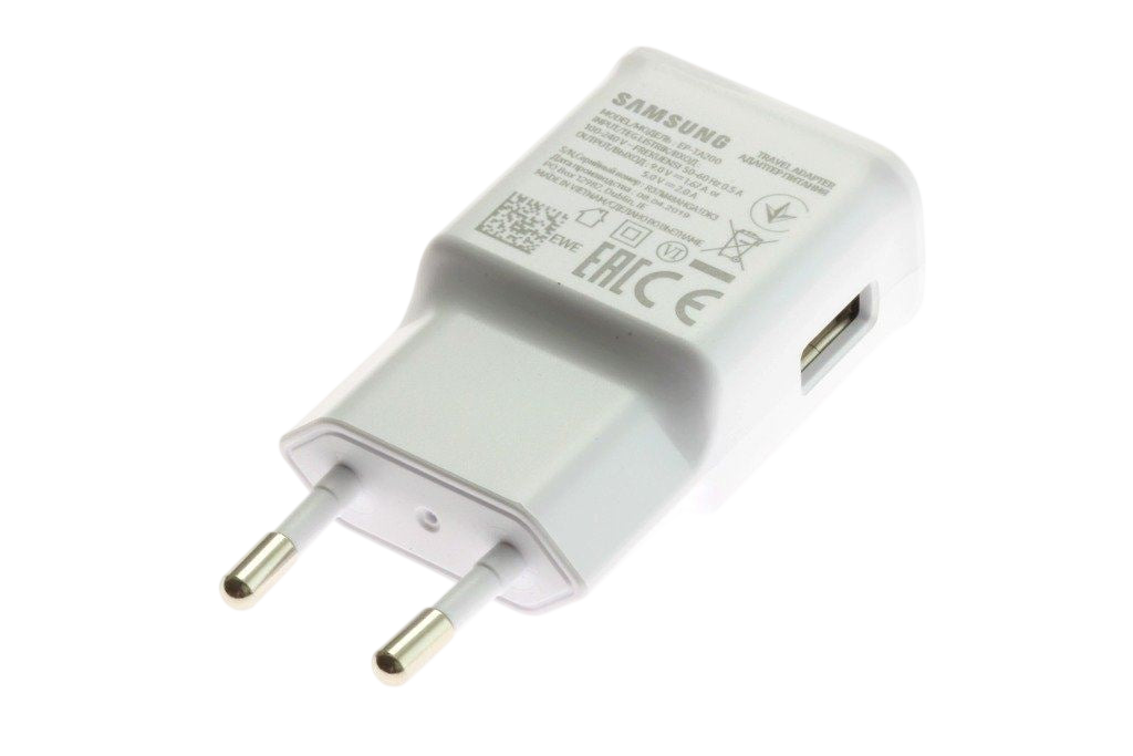 loc Chargeur Secteur Samsung 15W – Adaptive Fast Charging (USB-A) – Version Bulk