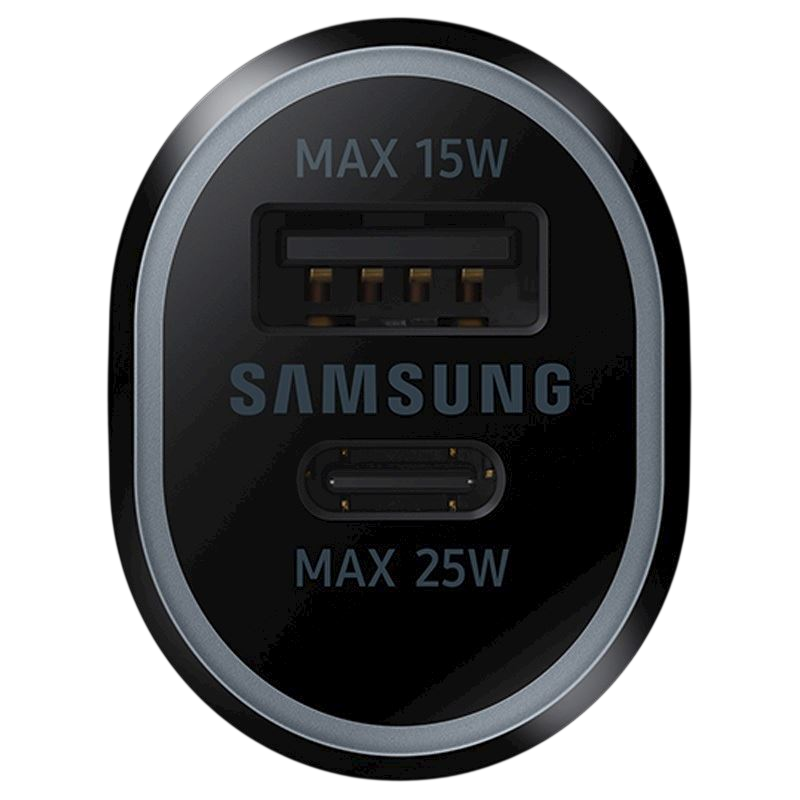 hargeur Voiture Samsung Duo – Charge Ultra Rapide 40W (USB-C + USB-A)
