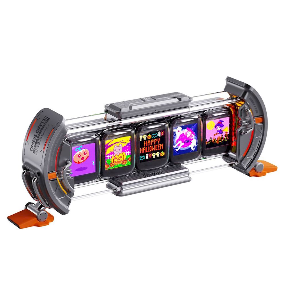 Écran connecté multi-affichage Cyberpunk Divoom TimesGate II
